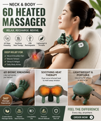 Neck & Body electric-USB 6D Heated Massager